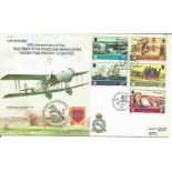 Unsigned H.P.Heyford RAF B18a cover commemorating the 50th Anniversary of the First Flight of the