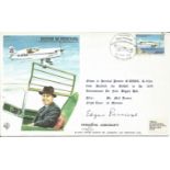 Edgar Percival signed on his own Test Pilots cover RAF TP2. Flown in Percival Proctor G-ADWA R.