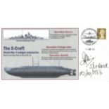 WW2 Midget Sub veteran Lt Gerald Lloyd Williams XT2, 5 , XE6, H43 with SOE signed Navy cover 2009