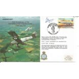 Air Marshal Sir Patrick Hine signed RAF B16 Hawker Hart cover. Commemorates the 70th Anniversary