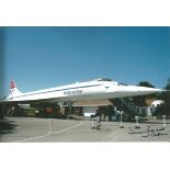 Jeremy Rendell Concorde Captain signed 12x8 colour photo. Good Condition. All autographs are genuine