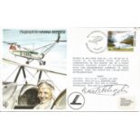 Flugkapitan Gerd Achgelis signed Flugkapitan Hanna Reitsch Test Pilot cover RAF TP15. Flown in SEA