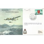 Air Marshal Sir Harold Martin signed RAF B30 Avro Lancaster cover. Commemorates the Disbandment of