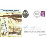 Evacuation from Dunkirk official signed Royal Air Force Cover JS/50/40/4. Signed by Captain Harold