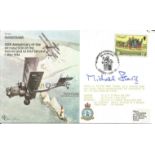 Air Chief Marshal Sir Michael Beavis signed RAF B20 Overstrand cover. Commemorates the 50th