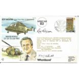 Major General W N J Withall and Roy Moxam signed on his Test Pilots cover RAF TP24. Flown in