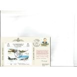 Sqn Ldr M W Smyth signed Joint Service Fighter cover JSF16 commemorating the 75th Anniversary of