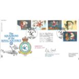 Christmas 1997 official RAF FDC52 cover. The Squadrons of the Royal Air Force signed by Wing