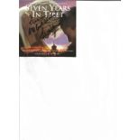 John Williams signed Seven years in Tibet motion picture soundtrack cd insert. CD included. Good