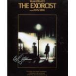 The Exorcist. 8x10 movie poster photo from the cult classic horror movie 'The Exorcist' signed by