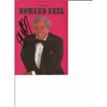 Howard Keel signed flyer. Good Condition. All autographs are genuine hand signed and come with a