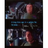 Star Wars the Empire Strikes Back. 8x10 inch photo signed by actor Julian Glover. Good Condition.