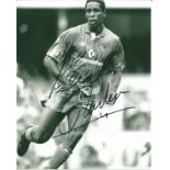 Ken Monkou Signed Chelsea 8x10 Photo. Good Condition. All autographs are genuine hand signed and