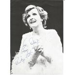 Penelope Keith signed 12x8 black and white photo. Dedicated. Good Condition. All autographs are