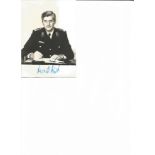 General Harald Wust was a General signed 6 x 4 photo with nice official logoed presentation folder