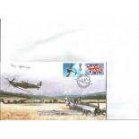 Joy Lofthouse signed 75th anniversary of the first flight of the Supermarine spitfire cover. Joy