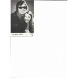 Peters & Lee signed 6x4 black and white photo. Signed on reverse. Good Condition. All autographs are