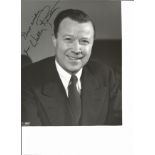 Walter Philip Reuther signed 10 x 8 b/w photo. He was an American leader of organized labour and