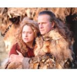 Highlander. 8x10 photo from the film Highlander signed by actress Beatie Edney. Good Condition.