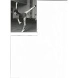 Ute Starke signed 6x4 black and white photo. East German Olympic bronze medallist in tea