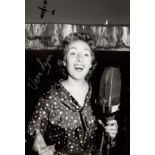 Dame Vera Lynn, 8x12 photo signed by WWII forces sweetheart and legendary entertainer Dame Vera