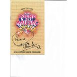 Petula Clark signed The Sound of Music theatre programme. Signed on front cover. Good Condition. All