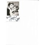 Tony Hatch and Jackie Trent signed 6x4 black and white photo. Good Condition. All autographs are