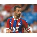 Luka Milivojevic Signed Crystal Palace 8x10 Photo. Good Condition. All autographs are genuine hand