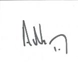 Football Autograph Andy King Leicester City including Biography Sheet. Supplied from stock of www.