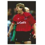 Stuart Pearce Notts Forest Signed 12 x 8 inch football photo. Supplied from stock of www.