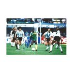 Roger Milla Other teams Signed 10 x 8 inch football photo. Supplied from stock of www.