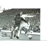 Paddy Mulligan 10x8 Signed B/W Football Photo Pictured In Action For Chelsea. Supplied from stock of