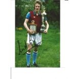 Andy Gray 10x8 Signed Colour Football Photo Pictured During His Time With Aston Villa. Supplied from