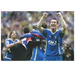 David Nugent Portsmouth Signed 10 x 8 inch football photo. Supplied from stock of www.