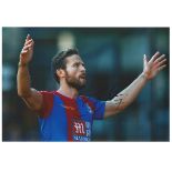 Yohan Cabaye Crystal Palace Signed 12 x 8 inch football photo. Supplied from stock of www.