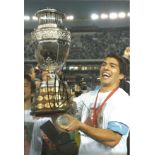 Luis Suárez Uruguay signed 12 x 8 colour football photo. Supplied from stock of www.sportsignings.