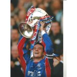 Barry Ferguson Rangers Signed 12 x 8 inch football photo. Supplied from stock of www.sportsignings.