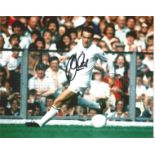 Alan Curtis signed 8x10 colour football photo pictured in action for Swansea City. Supplied from