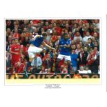 Phil Jagielka Everton Signed 16 x 12 inch football photo. Supplied from stock of www.sportsignings.