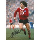 Kevin Keegan Hamburg signed 12 x 8 colour football photo. Supplied from stock of www.sportsignings.