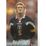 Colin Hendry Scotland Signed 12 x 8 inch football photo. Supplied from stock of www.sportsignings.