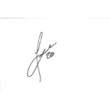Football Autograph Fraser Fyvie Scotland Signed White Card 15cm x 10cm. Supplied from stock of www.