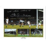 Keith Houchen FA Cup Final Coventry City Signed 16 x 12 inch football photo. Supplied from stock