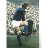 Colin Harvey Everton Signed 12 x 8 inch football photo. Supplied from stock of www.sportsignings.com