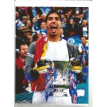 Louis Robles Wigan Signed 12 x 8 inch football photo. Supplied from stock of www.sportsignings.com