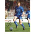 Kerry Dixon 10x8 Signed Colour Football Photo Pictured In Action For Chelsea. Supplied from stock of