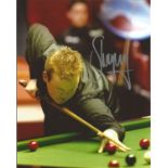 Shaun Murphy signed 10x8 colour snooker photo. Supplied from stock of www.sportsignings.com the in