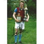 Andy Gray signed 10x8 colour football photo picture during his playing days at Aston Villa. Supplied