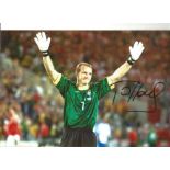 Claudio Taffarel Brazil Signed 12 x 8 inch football photo. Supplied from stock of www.