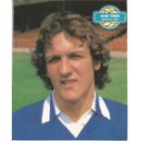 Football Autographs Alan Young Leicester City Signed Magazine Photograph. Supplied from stock of